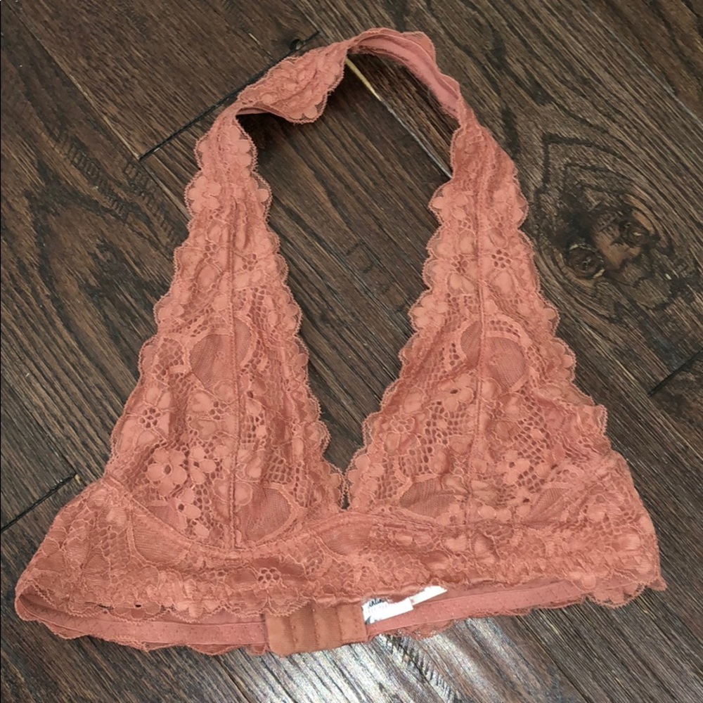 Free people pink bralette